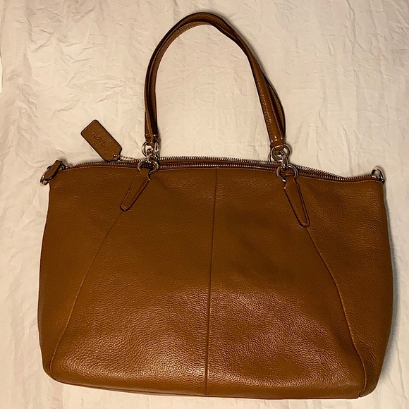 Large Brown Coach Purse - Picture 2 of 4